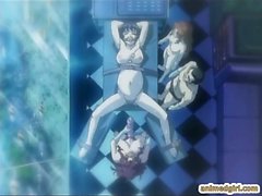 Bondage Hentai schwanger Mündungs hart Transen anime streckte