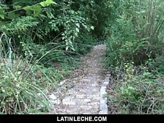 LatinLeche - Furry Stud Fucks A Cute Boy In The Jungle