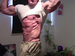 Muscle frot, bodybuilder worship, gay bodybuilder