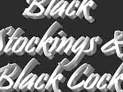 Zwarte Kousen & Black Cock