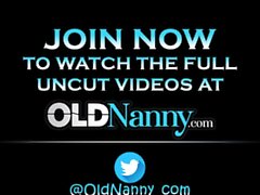 Oldnanny -isoäiti villi pouding -seikkailu kiimaisen nuoren kanssa
