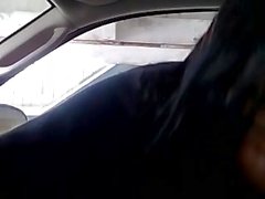 Public Parking Deck Slurpy Sloppy Blowjob