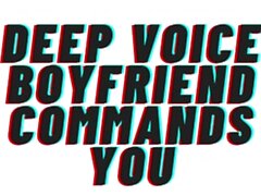 Teaser Audio: Deep Voice Boyfriend size komuta ediyor. [Audio Porn] [Audio Erotica] [M4F]