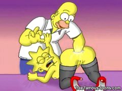 Toons famosos sexo anal