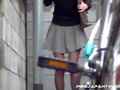 Japanese outdoor, japanese public, japanese pee holding