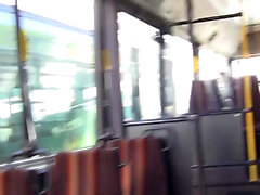 étudiants allemand vilains Sexe en groupe du public à de bus