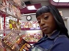 Jada Fire fucked in XXX Store