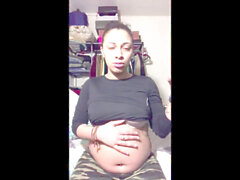Bauch Füllung, schwanger