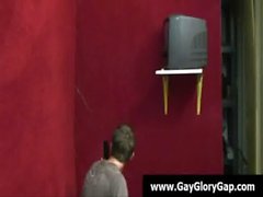 Homosexuell Hardcore- Glory Hole und versaut Homosexuell handjobz 01