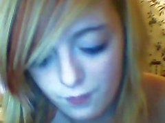 Blonde webcam vriendin