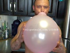 Balloon Fetish - Sergeant Aloitti Miles puhaltaa Ilmapallot valmistajan Videon 1.