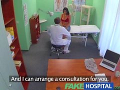 FakeHospital Busty sexy mature MILF helps the doctor relieve