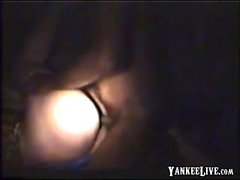 Mature wife fucks black bull in the back of a van