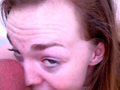 New hot 19yo Teen rimming and fucking at POV casting