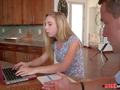 Brandi love stepmom son, mom give motivation, son gives mom massage