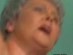 Wild granny fucks for the first time in years