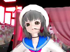 MMD 18, MMD R 18 Touhou, anime