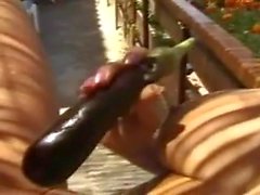 Milf with strange dildos cum hard at end..