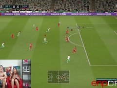 (Porno) Gameplay Fifa 19 Jordi ENP contre Lucía Nieto Final Feliz