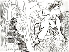 Dibujos La eróticos del a Pablo Picasso