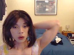Asian Crossdresser Fucking - Asian crossdresser Andrea fucked on cam - porn video N20511411