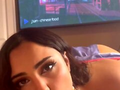 POV Blowjob iso kukko mustasta roistosta