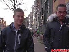 Real sextourist bang BBW hooker in Amsterdam