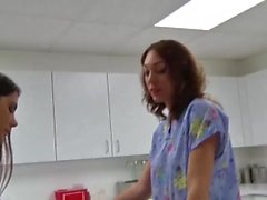 Double Nurse Handjob/Blowjob