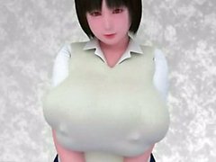 Estupendo tetona de Hentai en 3D de Ken 3