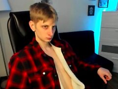 Sexy twink europeo solo sacudida