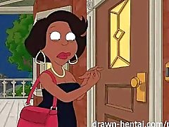 Cleveland Show Hentai - Donna için eğlenceli gece