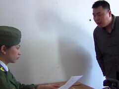 chinesischer Schüler im Krieg