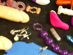 moglie amatore masturbarsi con i giocattoli (Tour della mia collezione giocattolo )