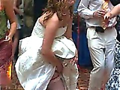 Reales novias calientes de Upskirts !