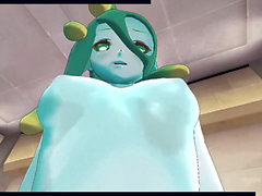 3d slime girl, 3d monster, slimegirl