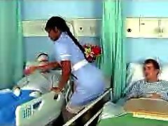 Ebony Nurse Jasmine in a good Job