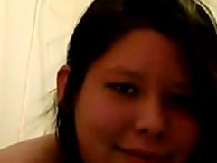 Adolescente Chubby Mostrando On Cam