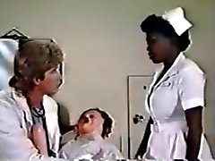 el ébano del clip la enfermera