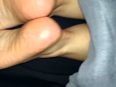 Foot job and cumshot compilation for feet fetish lovers