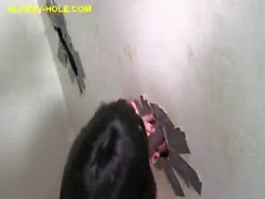 Дважды черный петух На Gloryhole