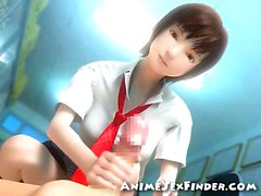 3D Japanese Schoolgirl Avrunkning !