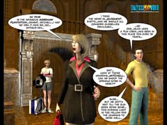 3D Comic : skuggor of the Past . Episode 1