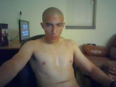 shaved head, cute cock