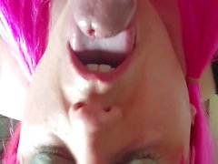 Pinkcd big cock O facial