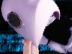 Virtual di Robo del Pussy - del anime accumulazione il sesso corneo in 3D