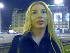 Almanya İzci - Caddesi döküm ile kolej Teen Marilyn'i hakkında anal