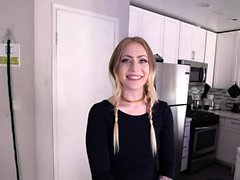 POVLife - Inked Curvy Teen Trades Sex For A Free Room