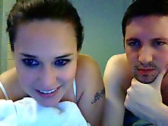 Ehepaar über Webcam
