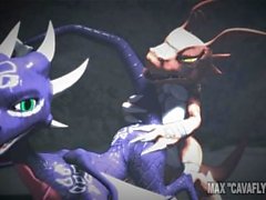 Cynder's Digimon desire (Scene 087)