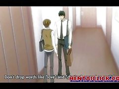 Anime Homosexuell unter einem argumentieren und drücken die eachother